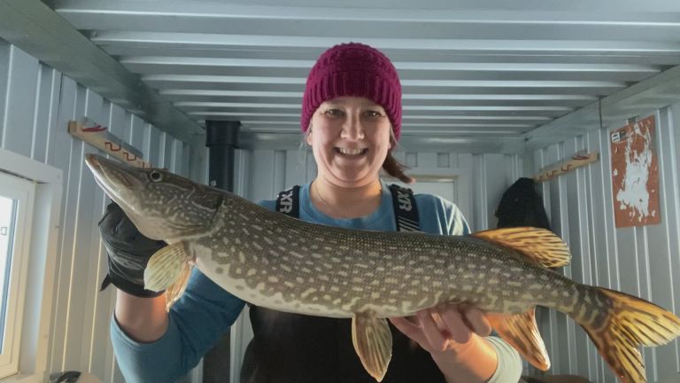 Ice Fishing for Northern Pike